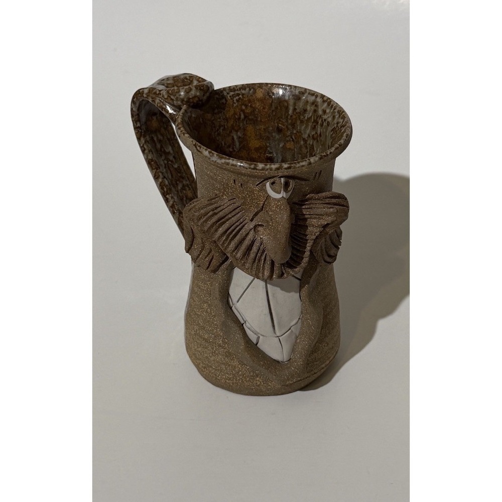 Vintage‎ Mug Art Pottery Smile Face